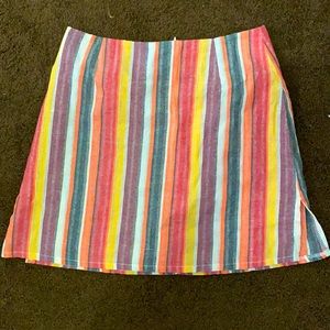 Shein multi color skirt